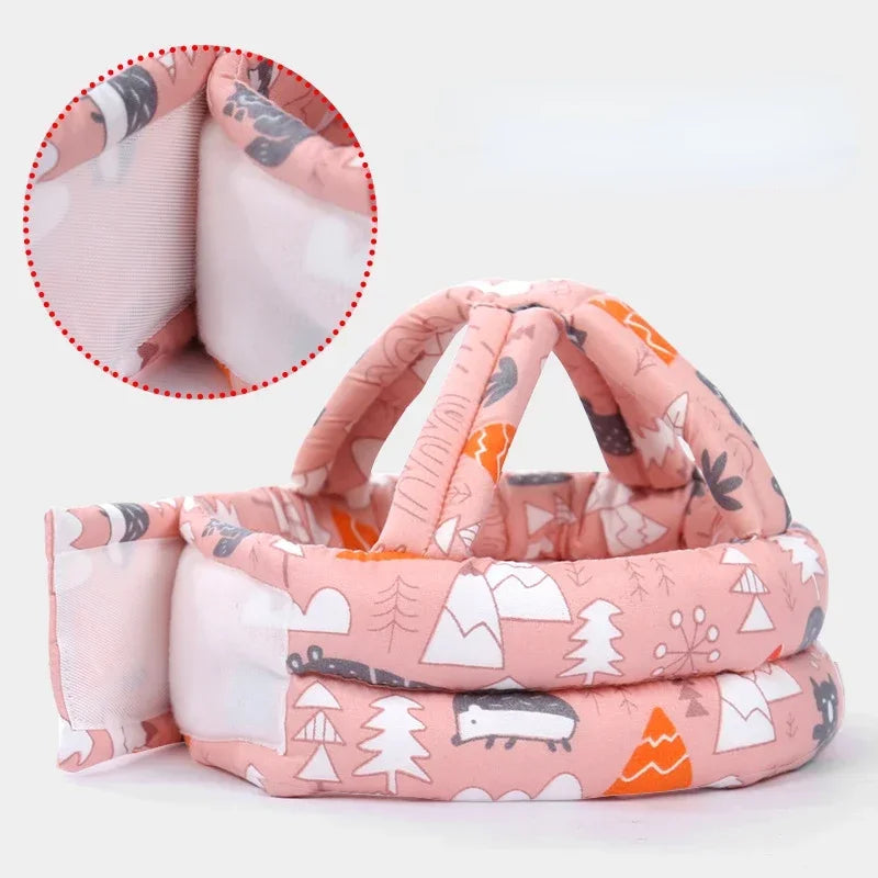 vvocci Baby Anti-fall Head Toddler Anti-fall Hat Anti-collision Hat Children'sCap Safe and Breathable Can Be Washed All Seasons Vue