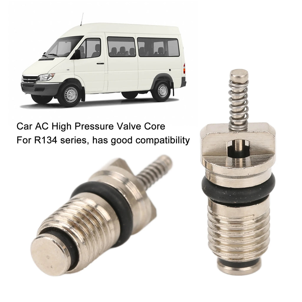 Automotive A/C valve core repair kit suitable for high-pressure valve stems in R134 series automotive conditioning systems Vue