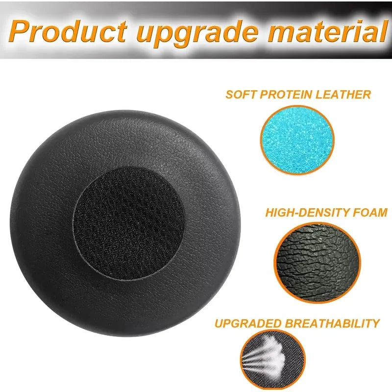 Replacement Ear Cushion Compatible with Jabra Evolve 75 75+ 75 UC / 75 MS Headphone/Earpads Cover Vue