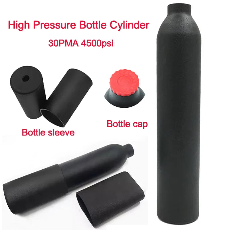 Dreamburgh Aluminum CO2 Tank 4500PSI | M18×1.5 Aquarium Cylinder CO2 Gas Cylinder Vue