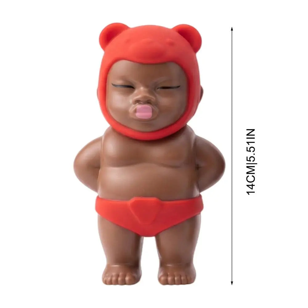Squeeze Water Spray Doll Toy, Summer Outdoor Beach Water Fight Squirter, Funny Pool Party Splash Battle Gift for Kids Boys Girls Vue A