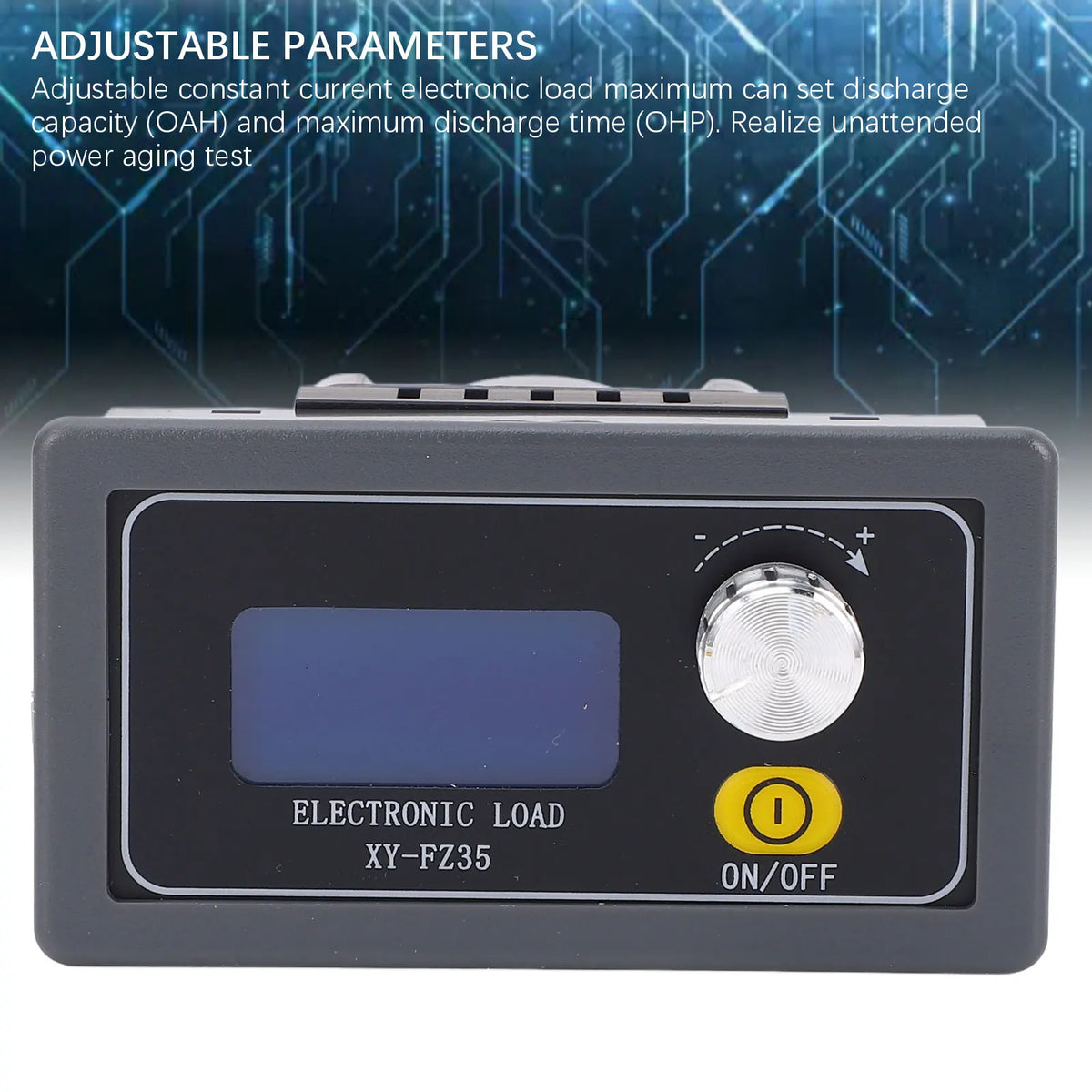 Adjustable Load Module Tester Meter Constant Current Electronic Load 35W 5A DC5.0~30.0V XY-FZ35 Adjustable Load Module Vue