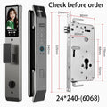 XSDTS Wifi Tuya APP Face Recognition Smart Door Lock With Camera Video Call Voice Intercom Digital Door Lock Automatic Door Lock Vue DF14XF-1-60608S