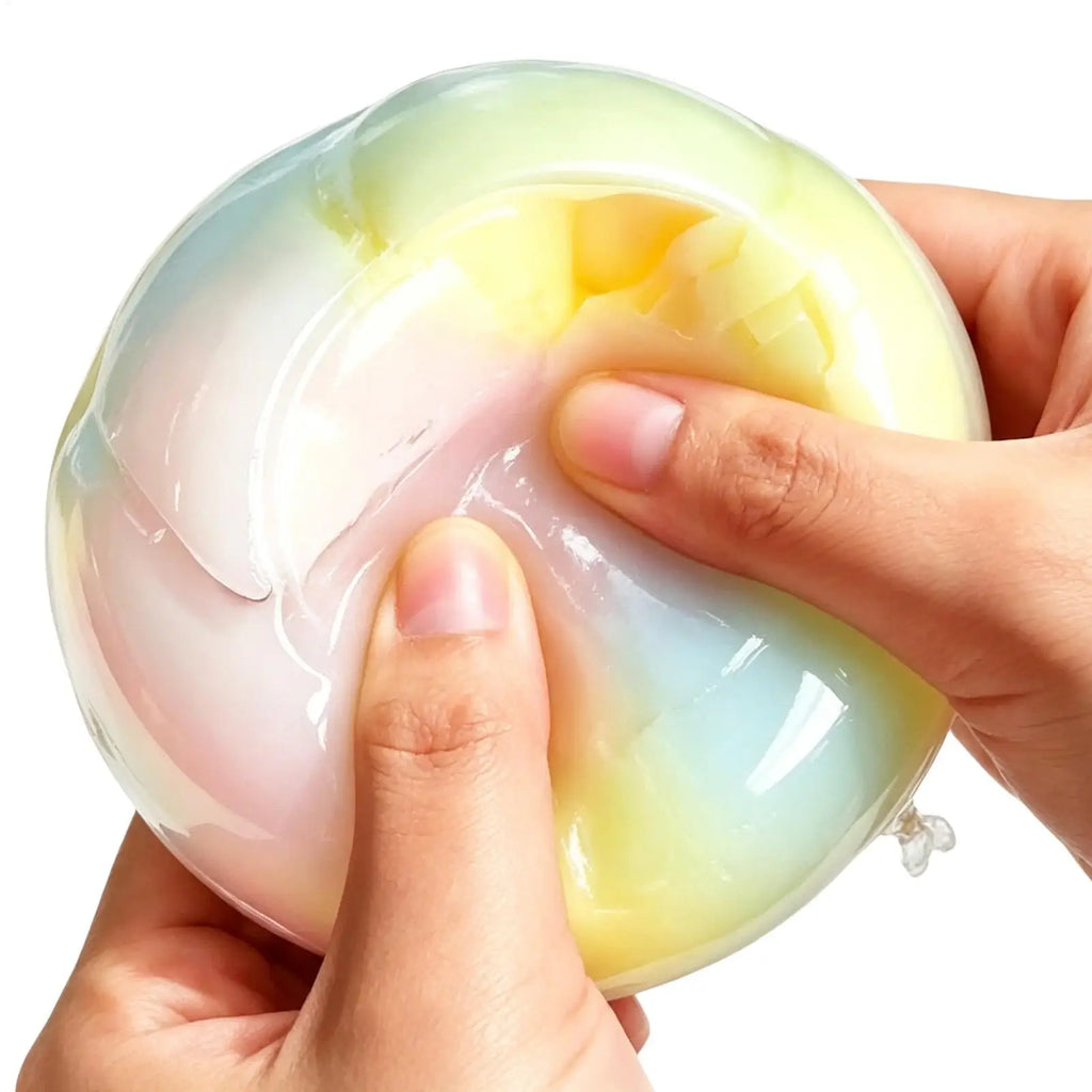 Wax Cracking Stress Ball, Crispy Crunchy Squeeze Toy, Sensory Fidget for Anxiety Relief, ASMR Calming Toy for Adults Kids Home Vue