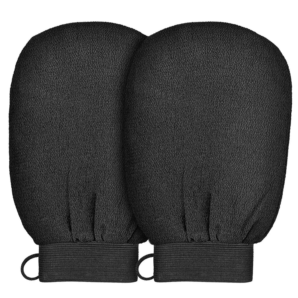 vvocci 1PC Exfoliating Facial Massage Gloves Back Scrub Dead Skin Scrub Durable Multi Color Deep Cleansing Towels For Shower Vue