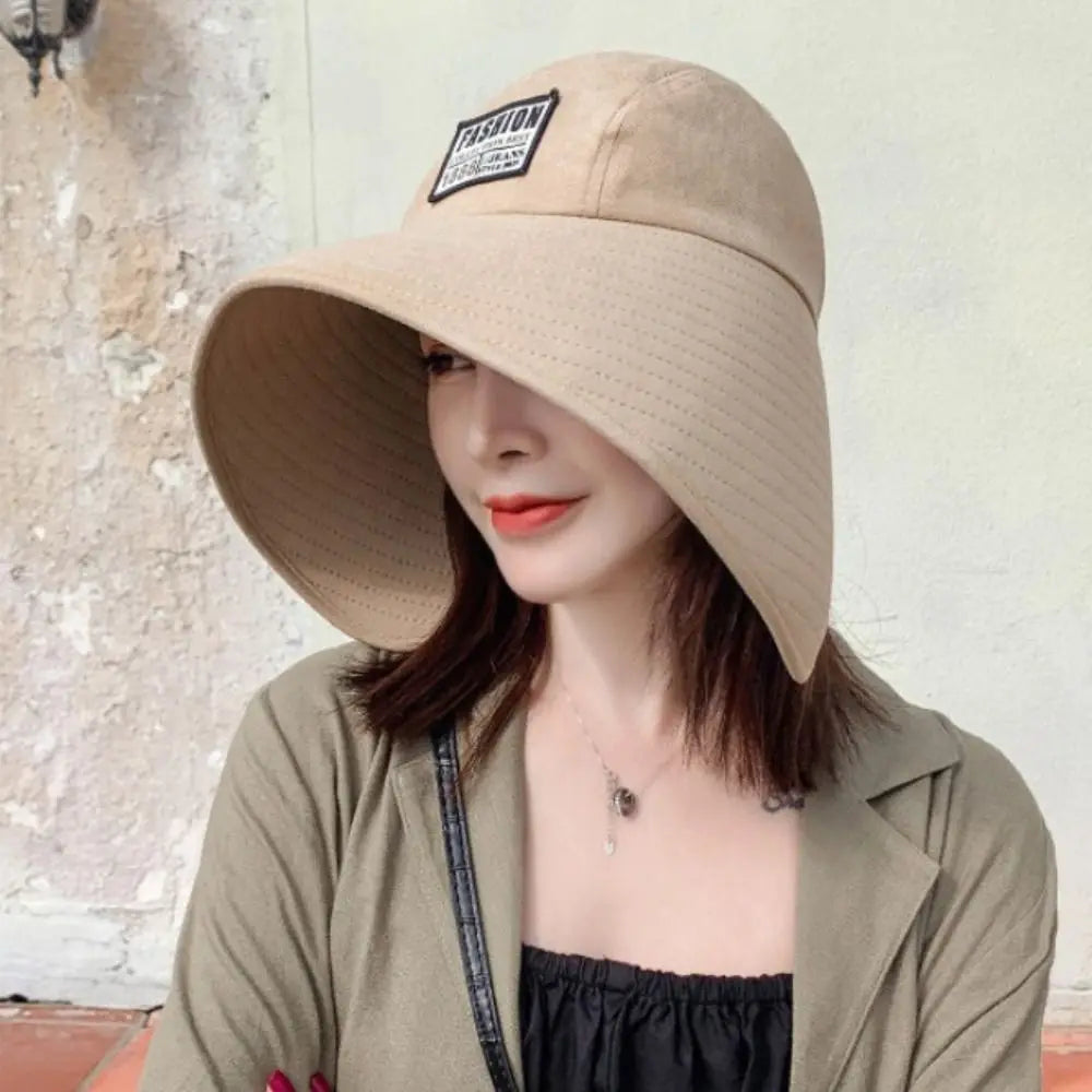 UV Protection Women Hat Fashionable Visor Big Brim Summer Hats