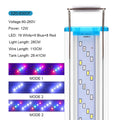 18-58cm Aquarium LED Light EU/US Plug White Blue Super Slim Fish Tank Aquatic Plant Grow Lighting Waterproof Clip Lamp 90~260V Vue SZD-B30CF US Plug