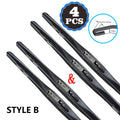 Car Front Wiper Blade For Honda Freed Mk1 Mk2 GB3 GB4 GP3 GB5 GB6 GB7 GB8 2009~2022 Windscreen Windshield Windows Accessories Vue Style B 2 Pairs RHD