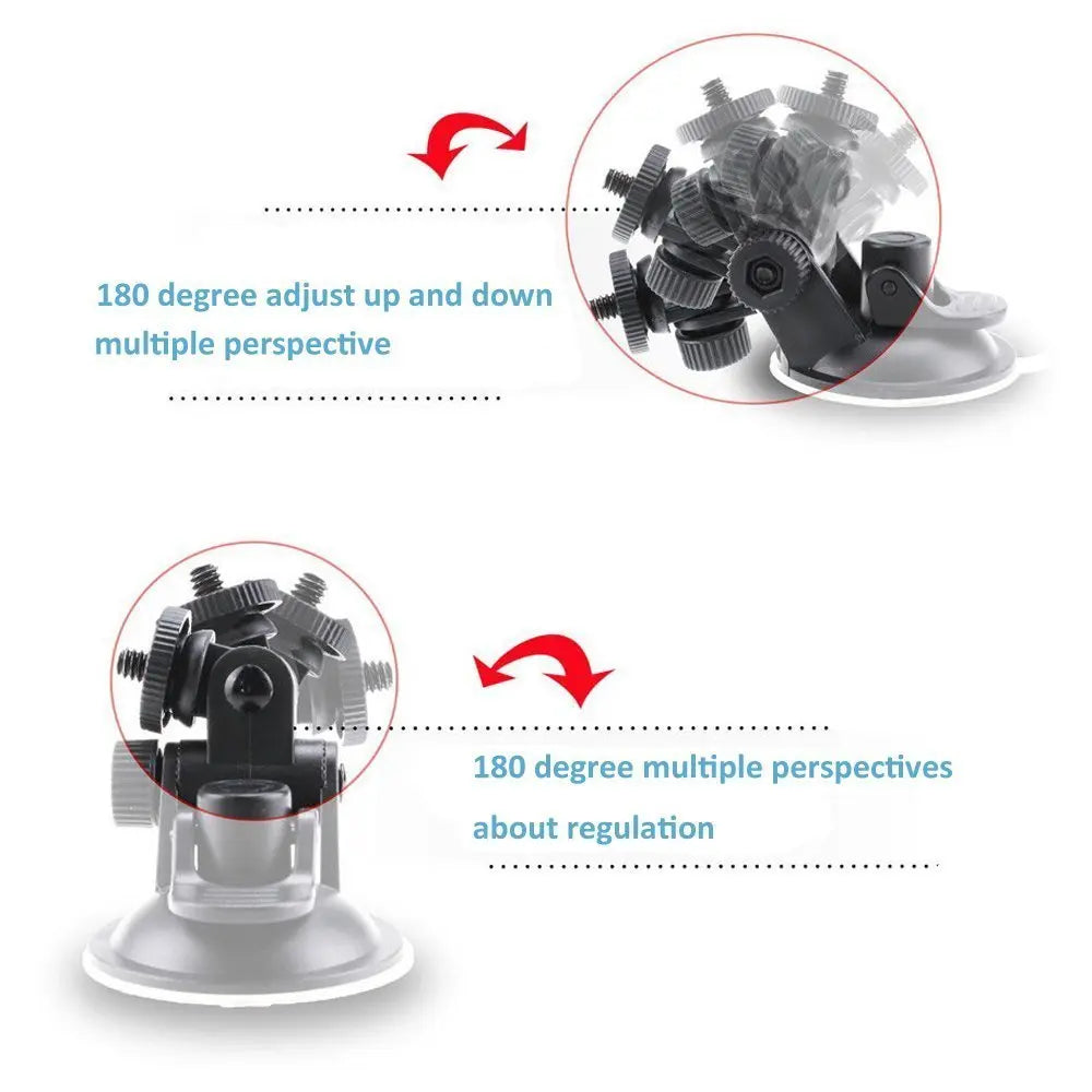 Suction Cup For Gopro Accessories Action Camera Action Cam Accessories For Car Mount Glass Monopod Holder Holding Vue